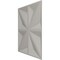 Ekena Millwork 19 5/8in. W x 19 5/8in. H Bailey EnduraWall Decorative 3D Wall Panel Covers 2.67 Sq. Ft. WP20X20BIBCO - alternate 2